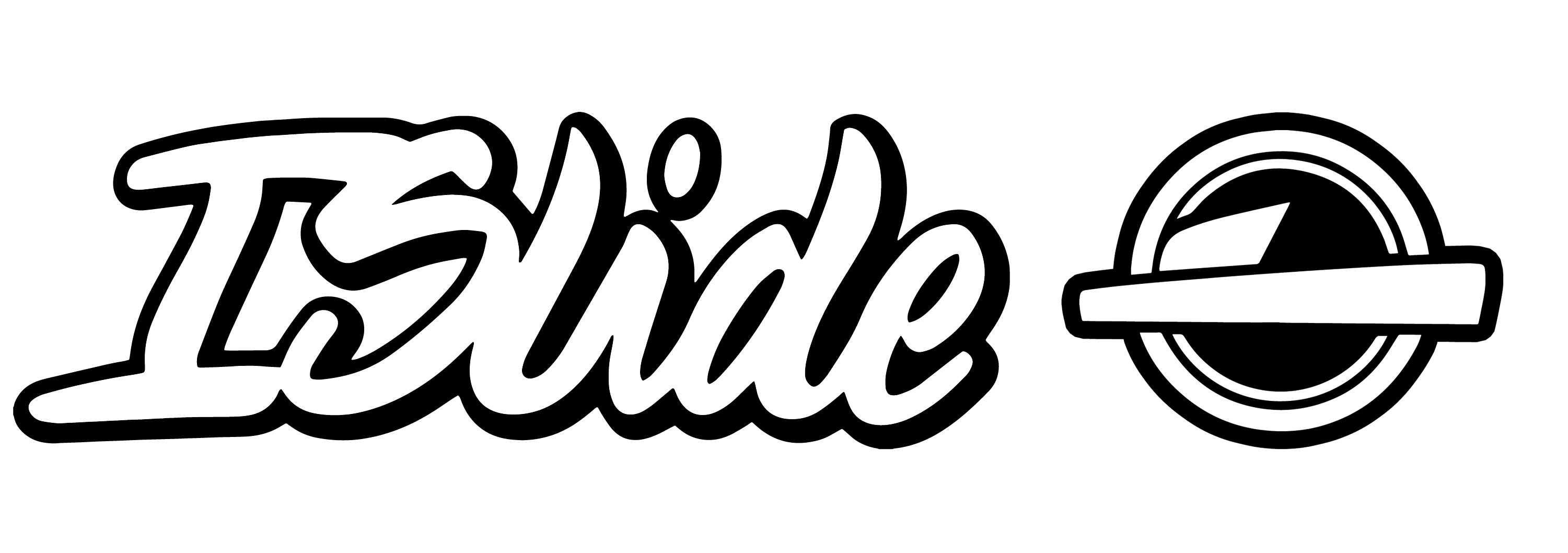 ISlide logo blk background